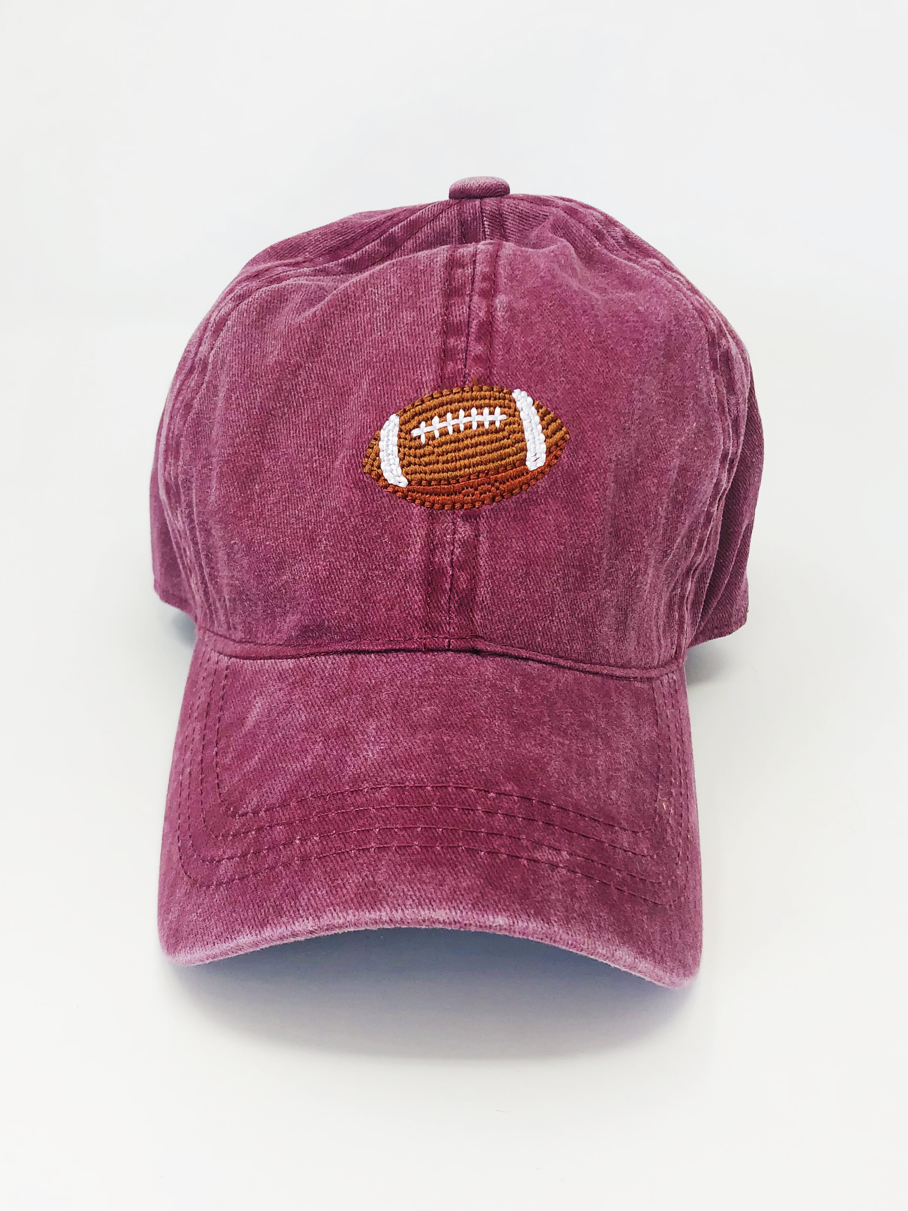 Football Embroidered Hat