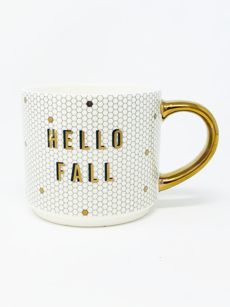 Hello Fall Tile Mug